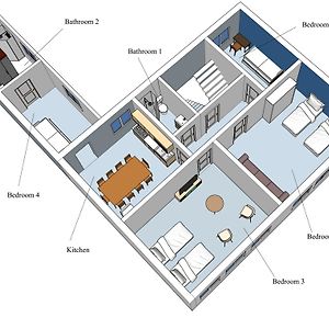 Huge Apartment With Sauna And Free Parking